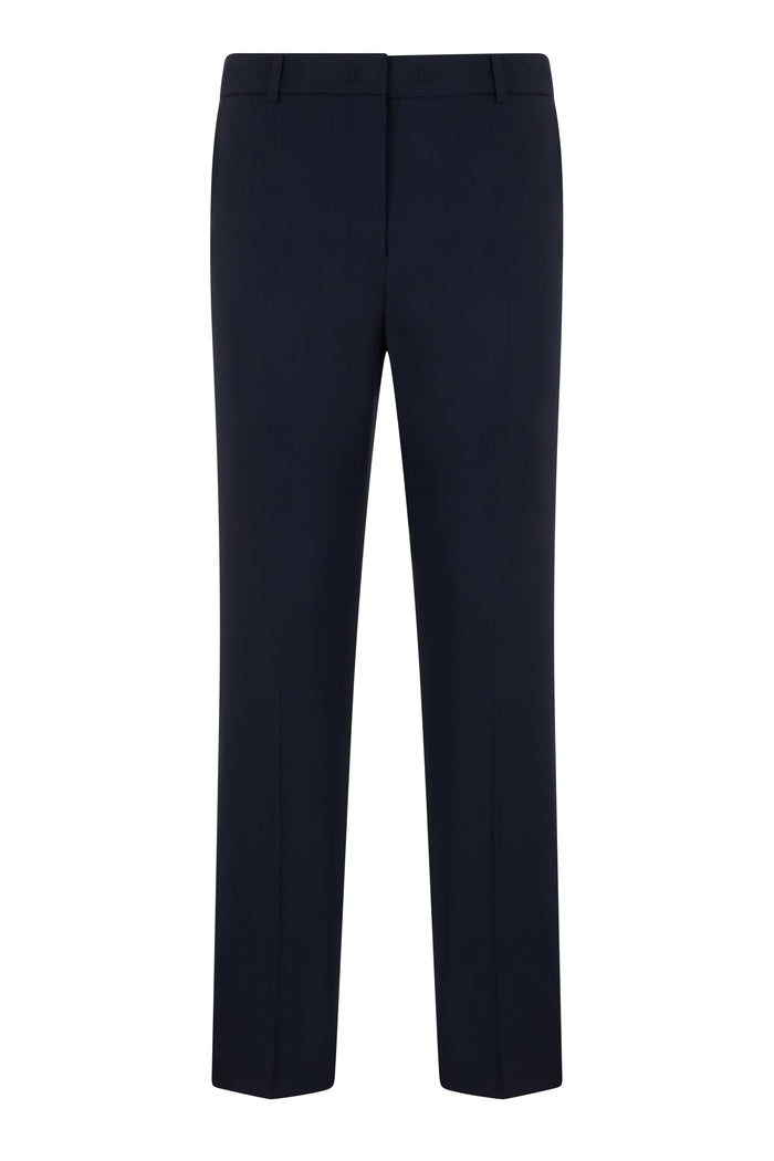 Weekend Max Mara Straight Trousers In Wool