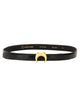 Marine Serre Belt With Buckle Moon