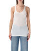 James Perse James Perse Ribbed Cotton-Lycra Daily Tank