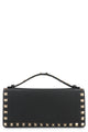 Valentino Garavani Rockstud Grainy Leather Wallet With Detachable Chain
