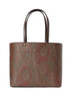 Etro Shopping Essential M Brown Amebas Logo
