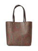 Etro Shopping Essential S Brown Amebas Logo