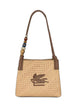 Etro Small Raffia Shopping Bag Libra