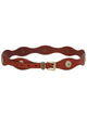 Etro Brown Leather Italian Belt