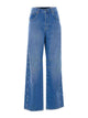 Marine Serre Light Blue Barrel Jeans