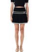 Casablanca Black Viscose Skirts