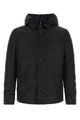 Junya Watanabe Black Nylon Junya Watanabe X Cp Company Down Jacket