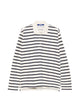 Junya Watanabe Striped Cotton Polo Shirt