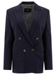 Etro Blue Cotton Elastane Jacket