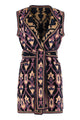Etro Reversible Gilet In Chenille Jacquard