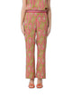 Etro Paisley Foliage Bootcut Pants