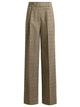 Etro Stretch Wool Trousers With A Prince Of Wales Check Pattern