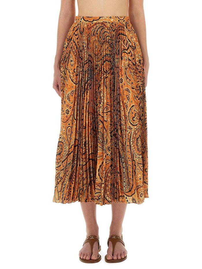 Etro Multicolour Polyester Skirt