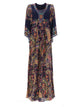 Etro Abito Lungo Con Stampa Paisley