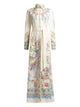 Etro Natural Multicolor Shirt Dress