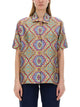 Etro Printed Silk Shirt