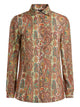 Etro Paisley-Print Silk Blend Shirt