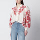 Etro Blouse In Cotton Voile With Floral Print
