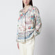 Etro Floral Print Shirt In Fluid Twill
