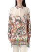 Etro Long Silk Paisley Shirt