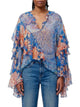 Etro Clear Blue Silk Shirt