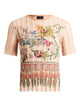 Etro Polyester Cotton Viscose Jersey