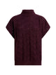 Etro Burgundy Cotton Top