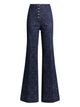Etro Flared Jeans In Denim Jacquard