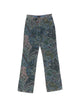Etro Floral Print Flared Jeans