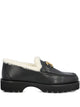 Valentino Logo Leather Loafers
