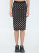 Marine Serre Beige Polyamide-Elastane Skirt