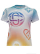 Casablanca Airbrush Smiley Tshirt
