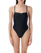 Marine Serre Marine Serre Square-Neck Swimsuit