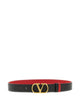 Valentino Garavani Vlogo Signature 30 Reversible Shiny Leather Belt
