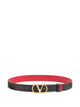 Valentino Garavani Vlogo Signature Leather Belt