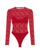 Marine Serre Marine Serre Long-Sleeve Bodysuit