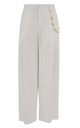 Darkpark White Cotton Trousers