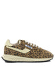 Autry Brown Cow Leather Sneakers