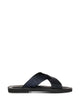 Emporio Armani Bovine Leather Sandals