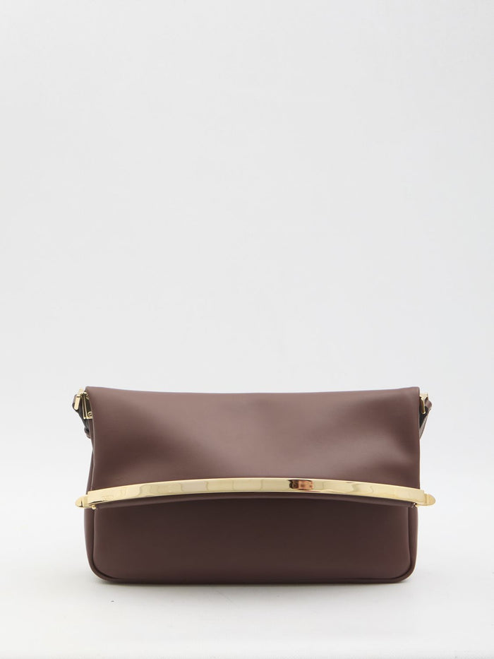 Tod's Tod’s Magenta Leather Shoulder Bag