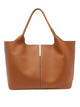 Tod's Brown Calfskin Shoulder Bag