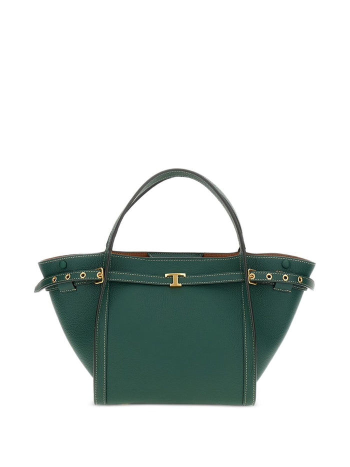 Tod's Green Leather Shoulder Bags