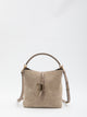 Tod's Taupe Leather Shoulder Bags