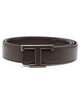 Tod's Xcmcqr55108rjv New T Belt P.35 Vers. 2 Fasciata