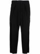 Balmain Side Folded Crepe Pants