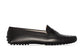 Tod's Iconic Rodos Gommini Loafers By Tod's In Black Leather