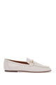 Tod's Branded Metal Bar Leather Loafers