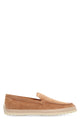 Tod's Suede Slip On By Tod's, With Rope-Raffia Sole