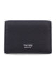 Tom Ford Tom Ford T Line Business Card Holder Black And Silver