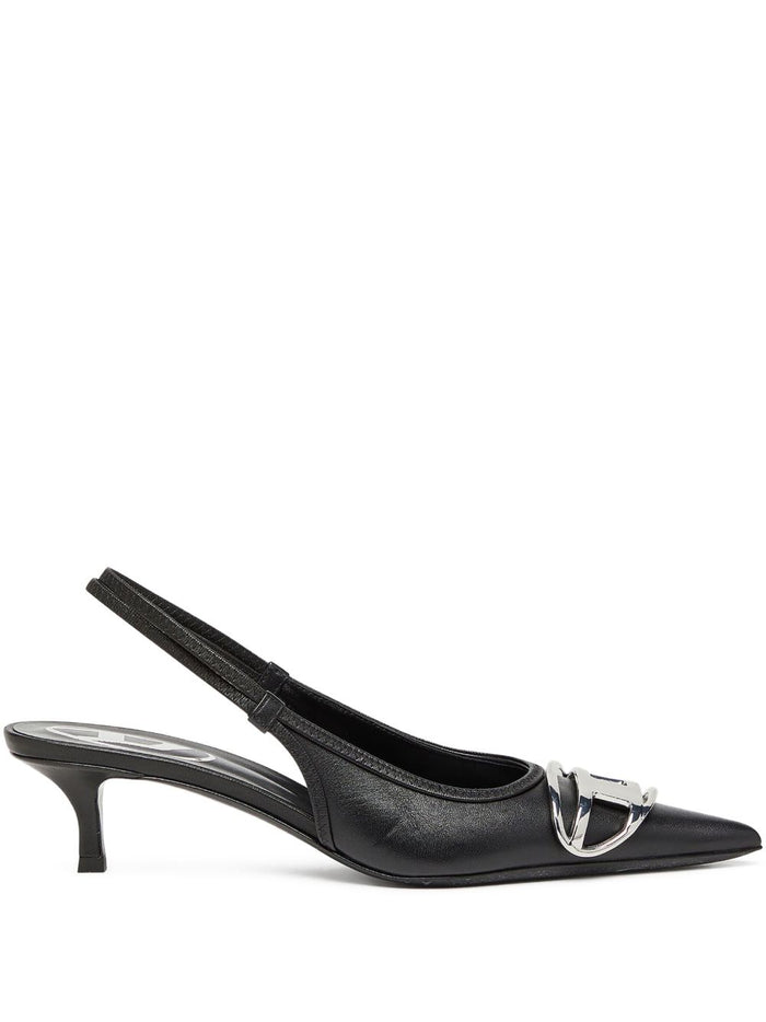Diesel Venus Leather Slingback Pumps